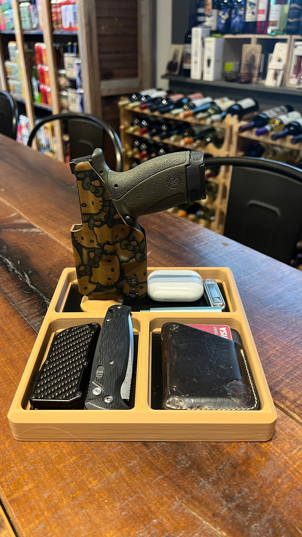 EDC catch All Pistol Tray